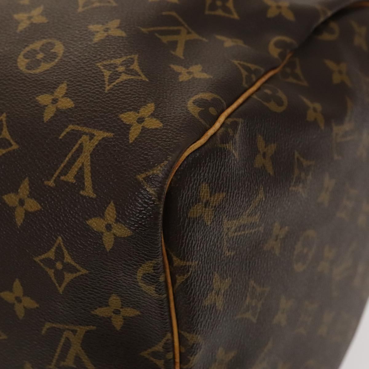 LOUIS VUITTON Monogram Keepall 55 Boston Bag M41424 LV Auth 137088