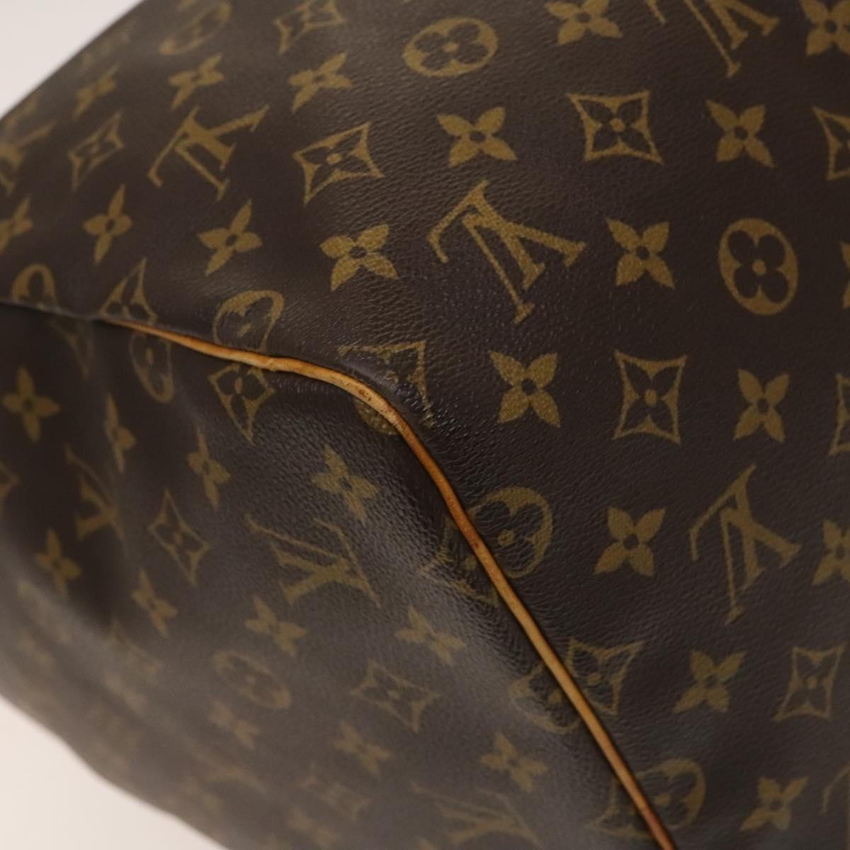 LOUIS VUITTON Monogram Keepall 55 Boston Bag M41424 LV Auth 137088