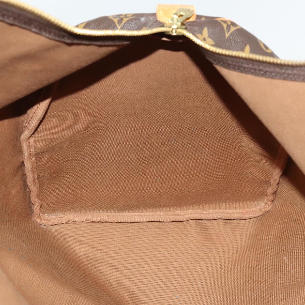 LOUIS VUITTON Monogram Keepall 55 Boston Bag M41424 LV Auth 137088