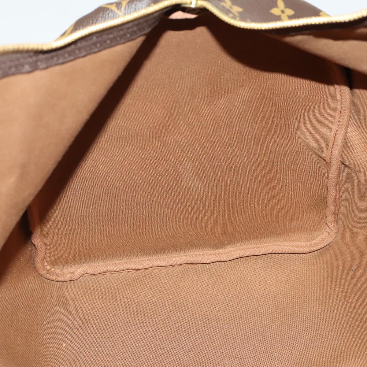 LOUIS VUITTON Monogram Keepall 55 Boston Bag M41424 LV Auth 137088