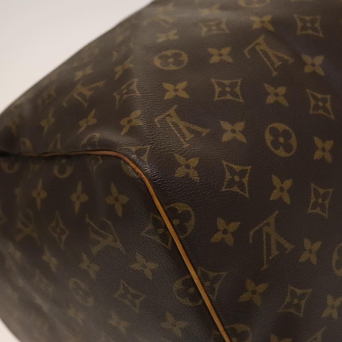 LOUIS VUITTON Monogram Keepall 55 Boston Bag M41424 LV Auth 137089