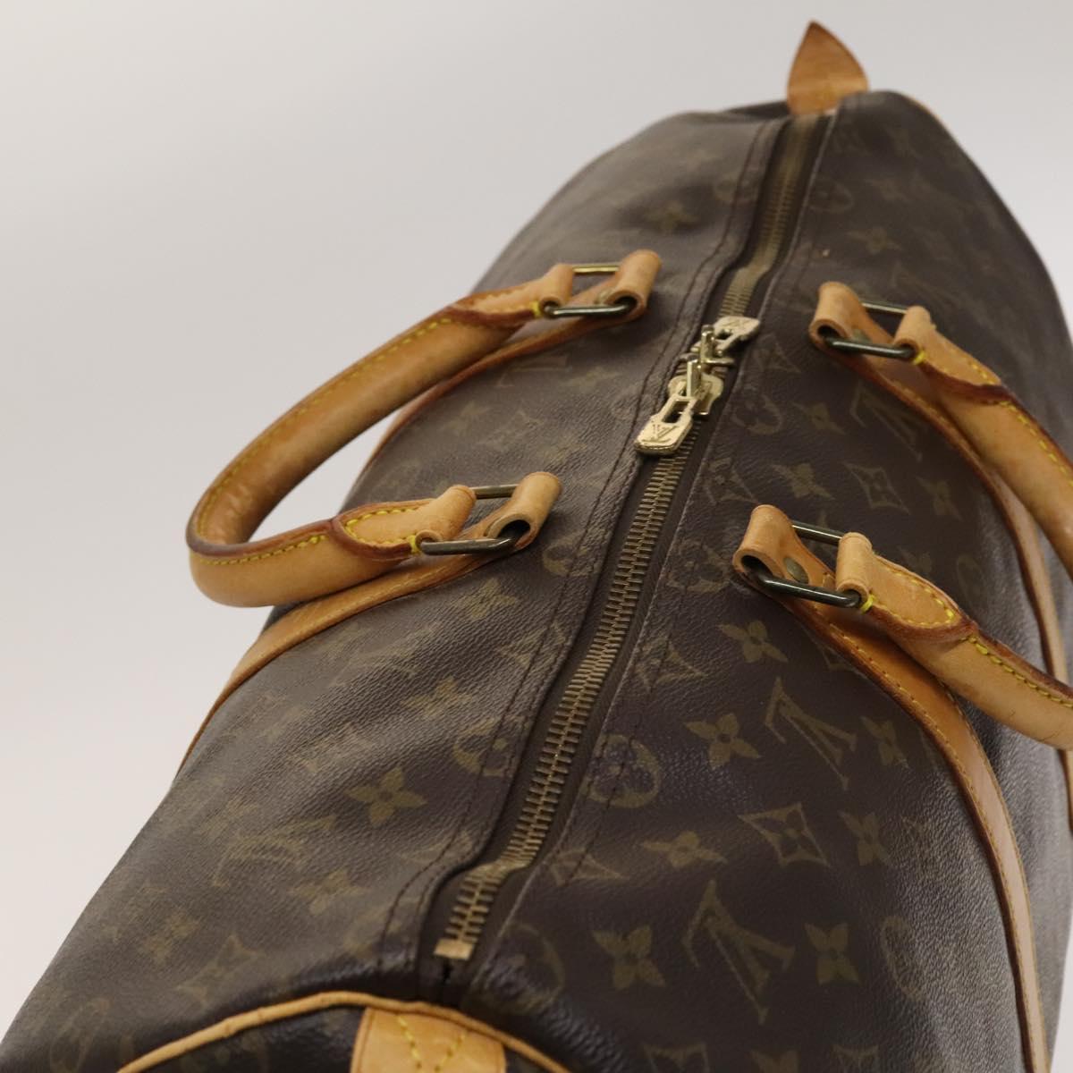 LOUIS VUITTON Monogram Keepall 50 Boston Bag M41426 LV Auth 137093