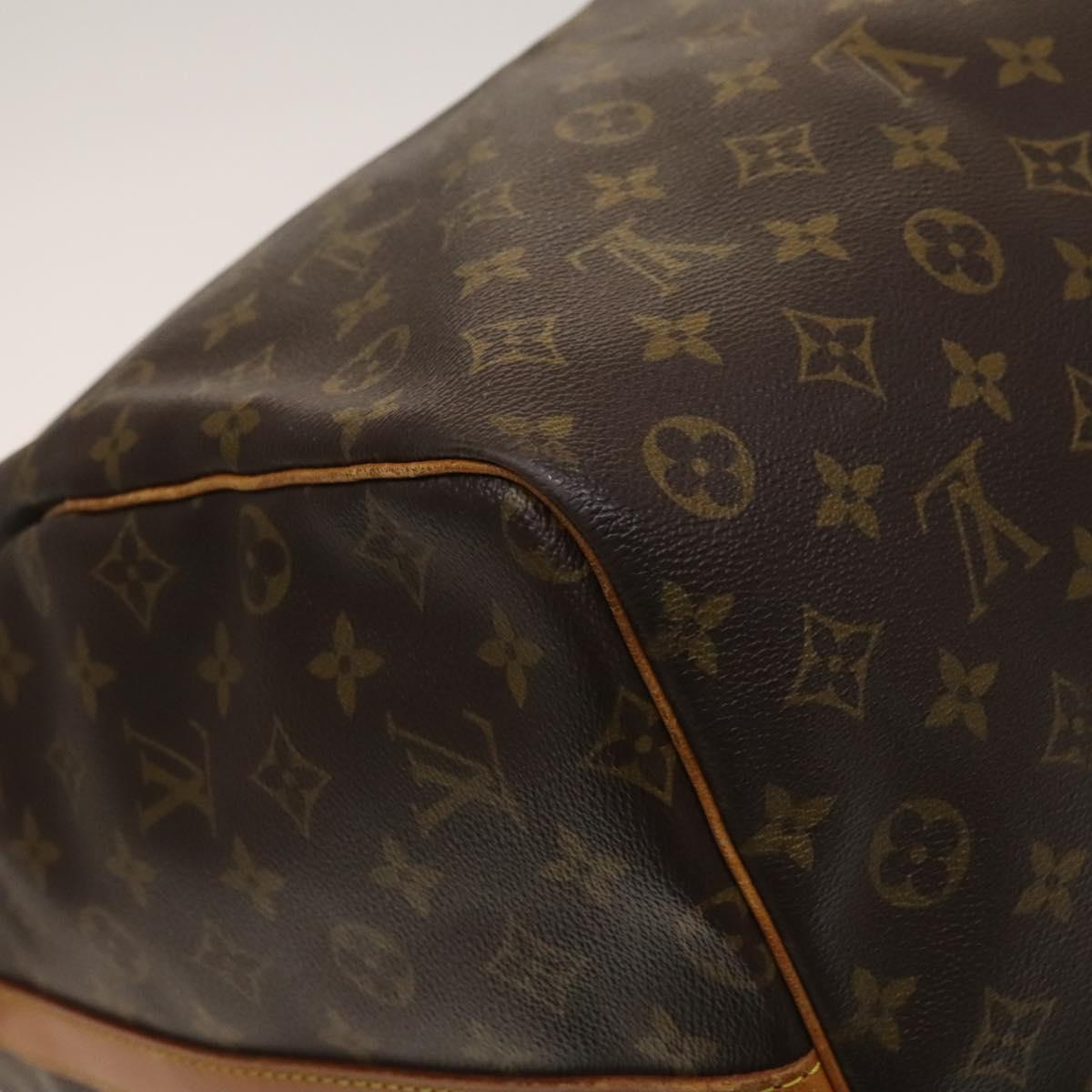 LOUIS VUITTON Monogram Keepall Bandouliere 60 Boston Bag M41412 LV Auth 137098
