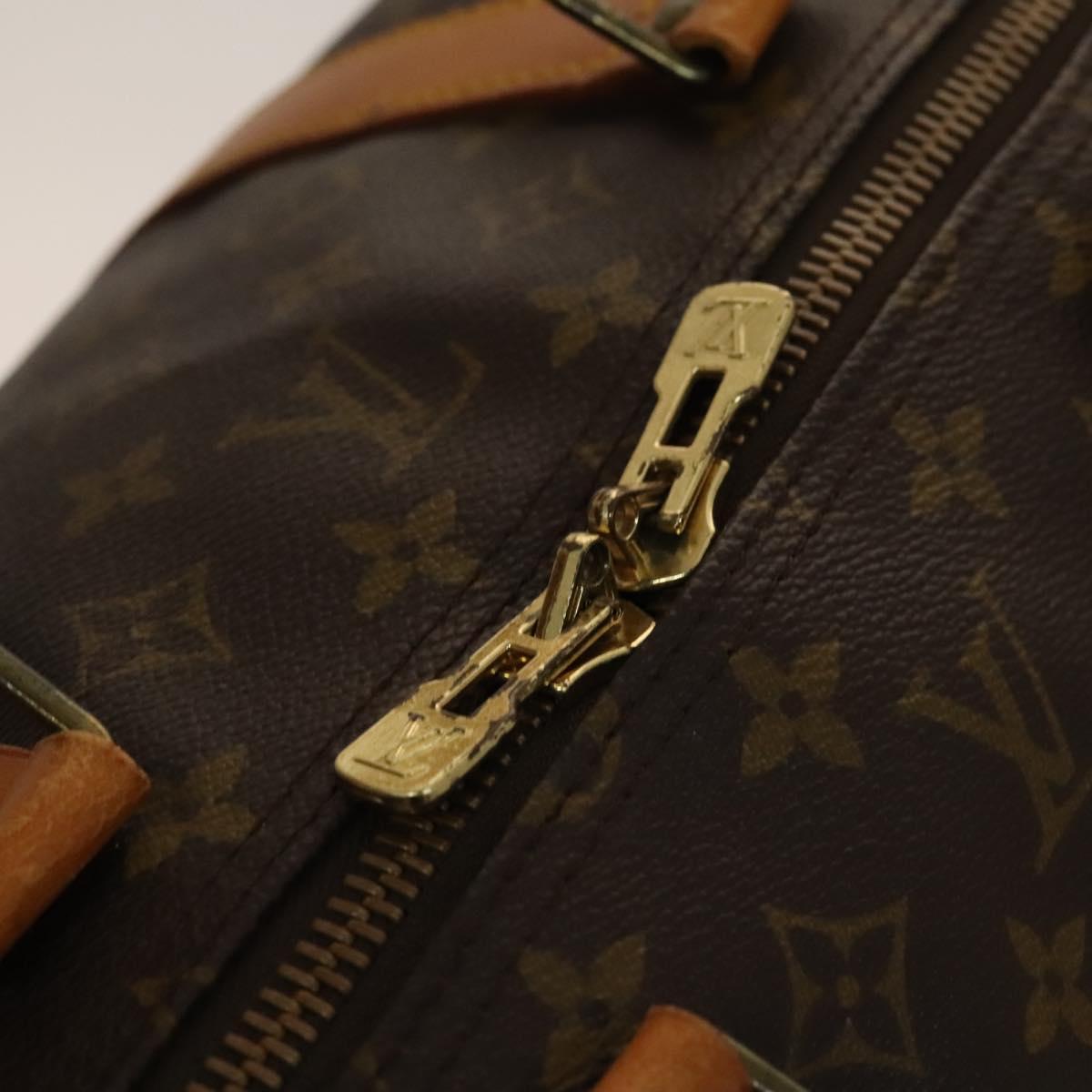 LOUIS VUITTON Monogram Keepall Bandouliere 60 Boston Bag M41412 LV Auth 137098