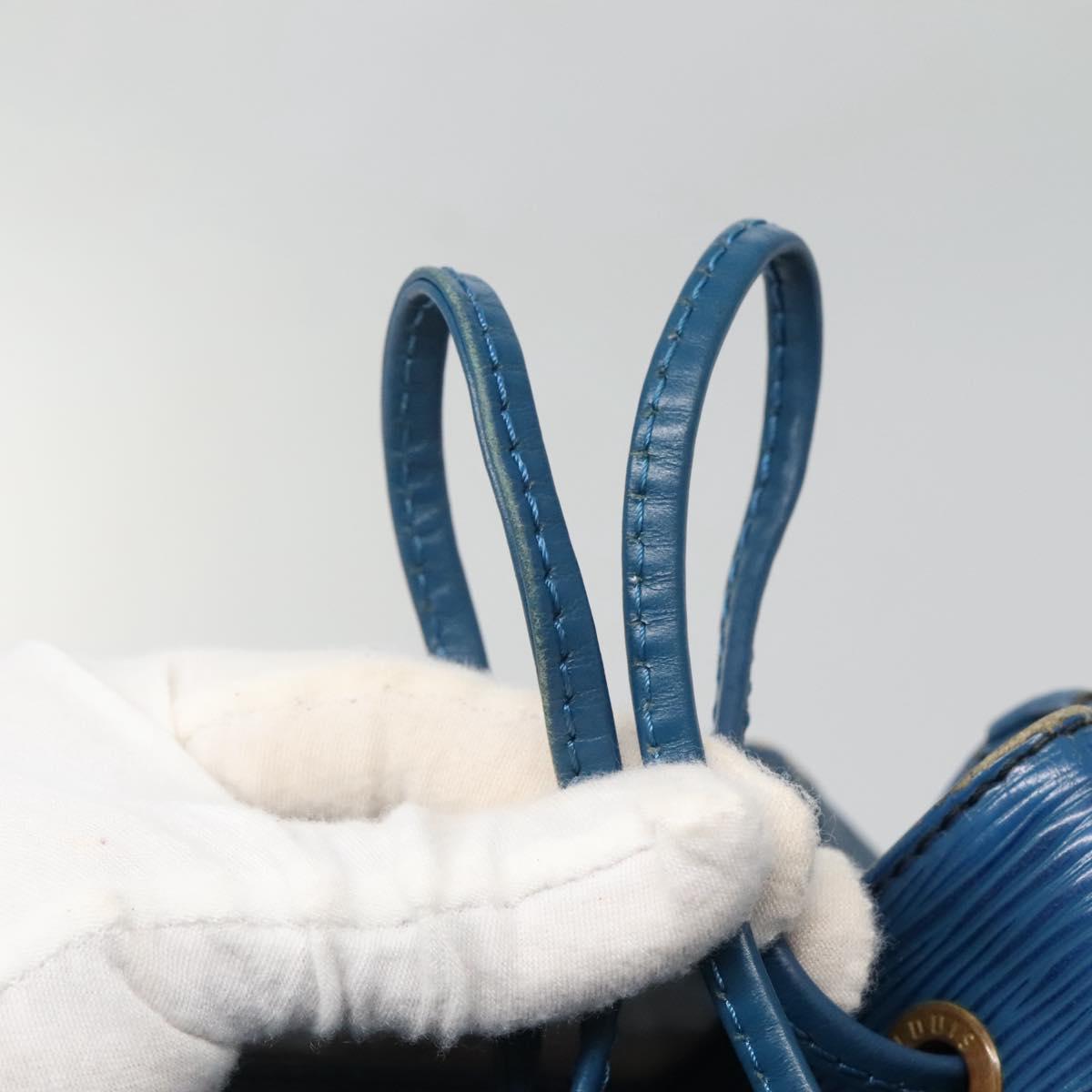 LOUIS VUITTON Epi Noe Shoulder Bag Toledo Blue M44005 LV Auth 137102