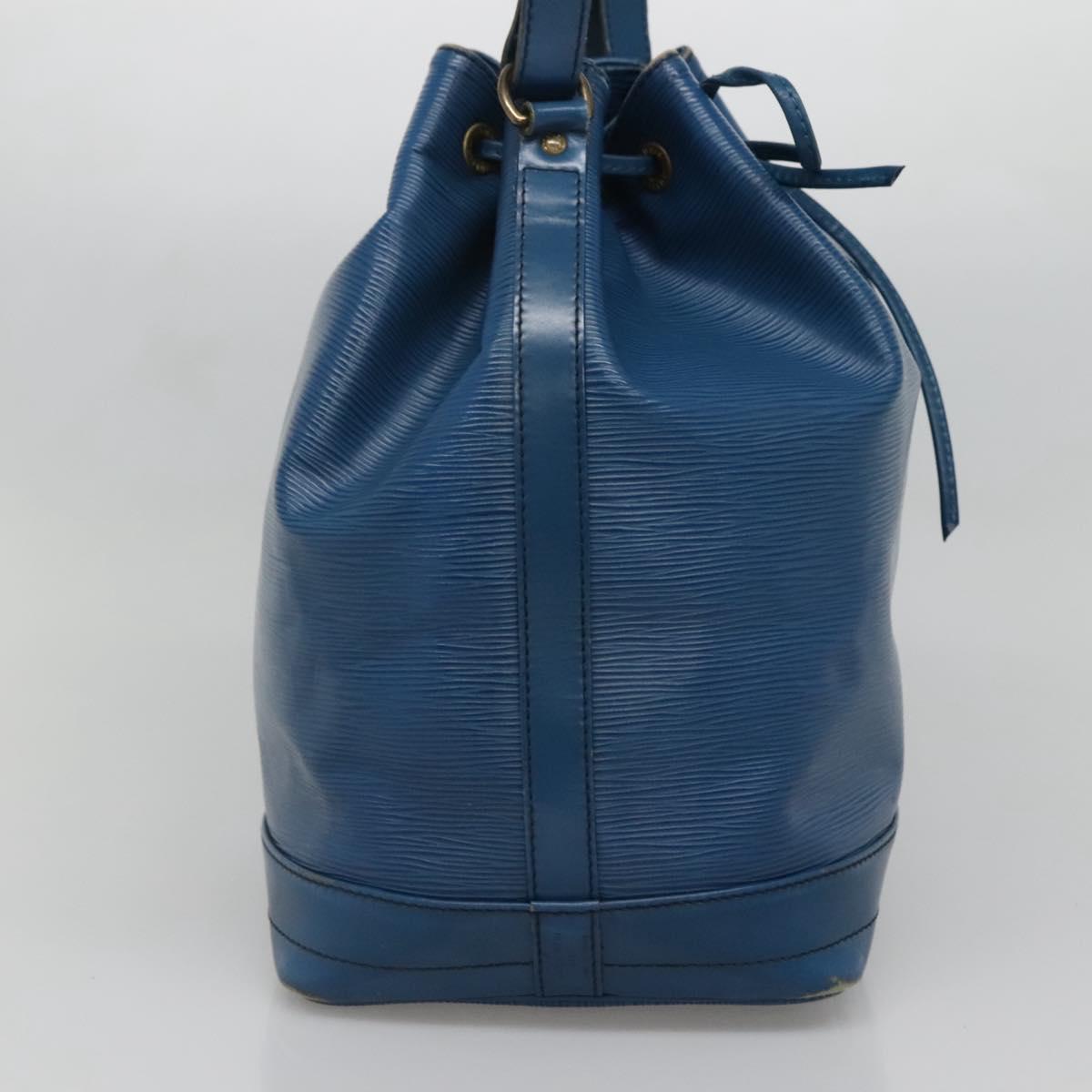 LOUIS VUITTON Epi Noe Shoulder Bag Toledo Blue M44005 LV Auth 137102