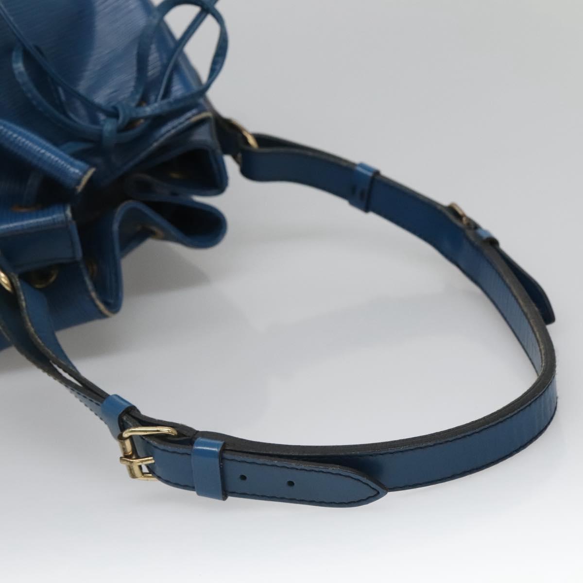 LOUIS VUITTON Epi Noe Shoulder Bag Toledo Blue M44005 LV Auth 137102