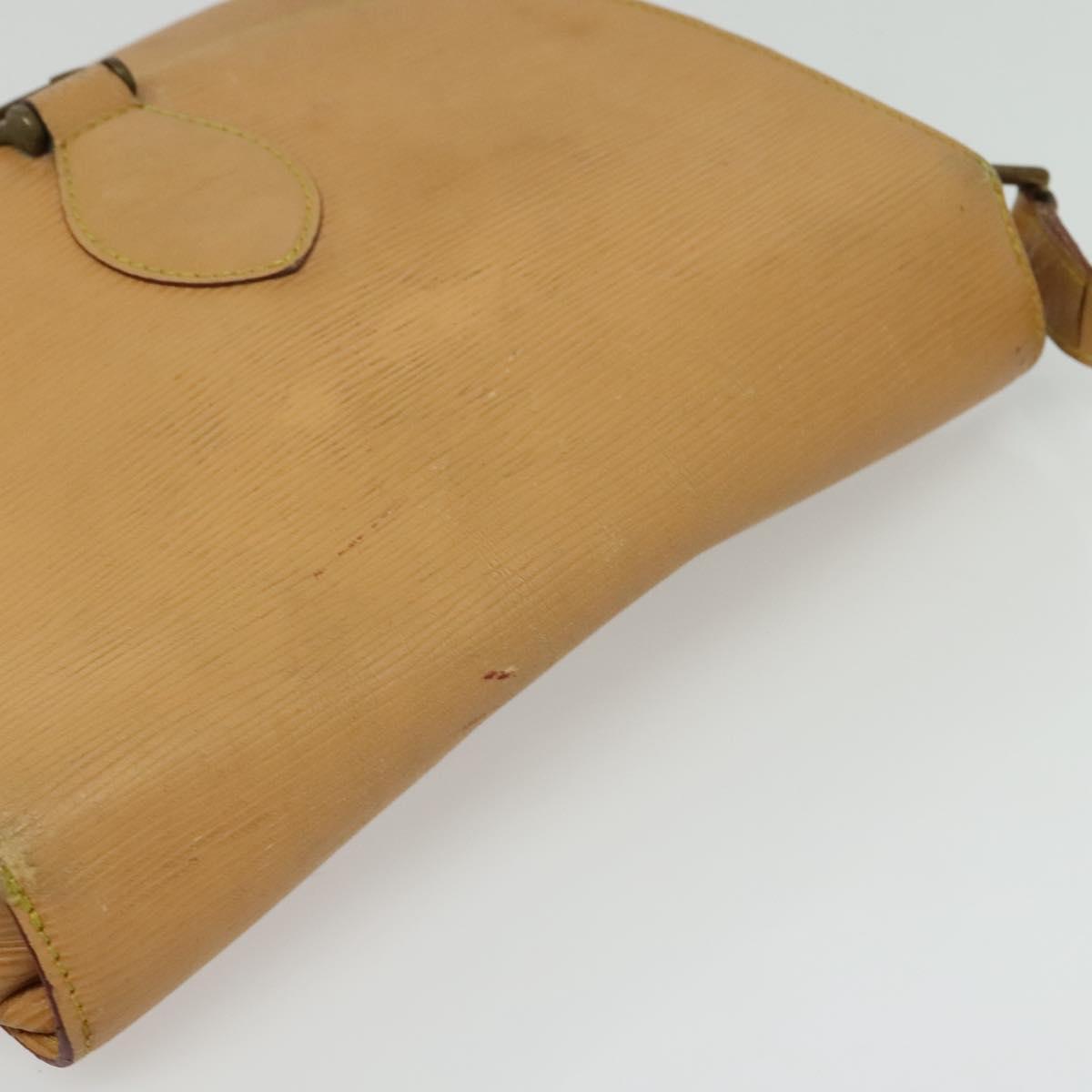 LOUIS VUITTON Epi Saint Cloud GM Shoulder Bag Beige M52196 LV Auth 137110