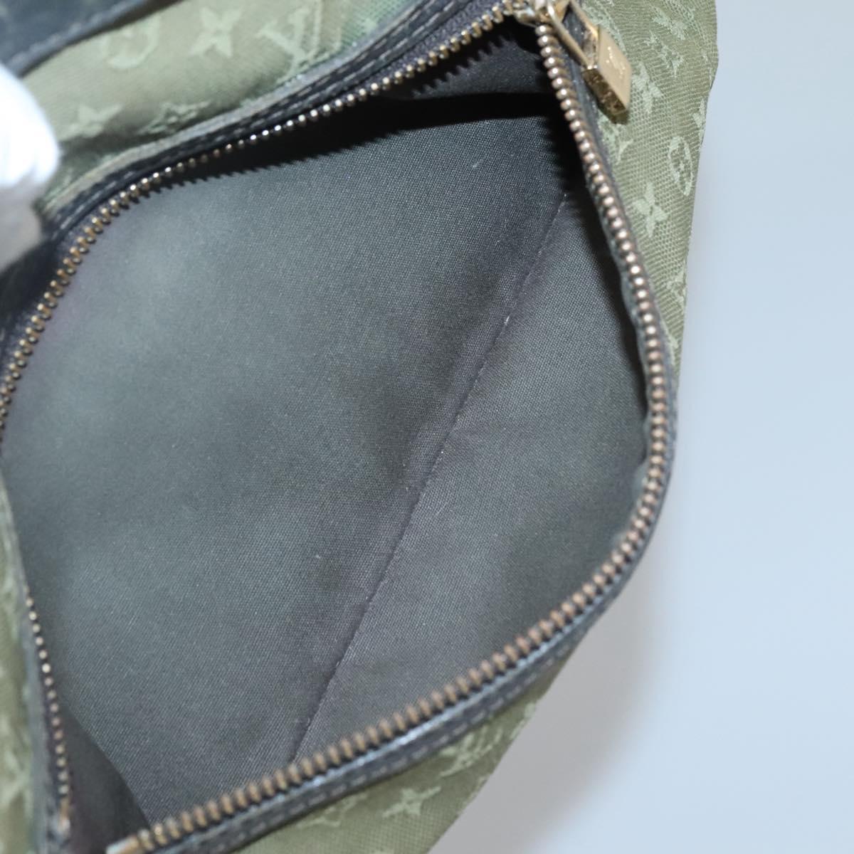LOUIS VUITTON Monogram Mini Lucille PM Hand Bag TST Khaki M92682 LV Auth 137120