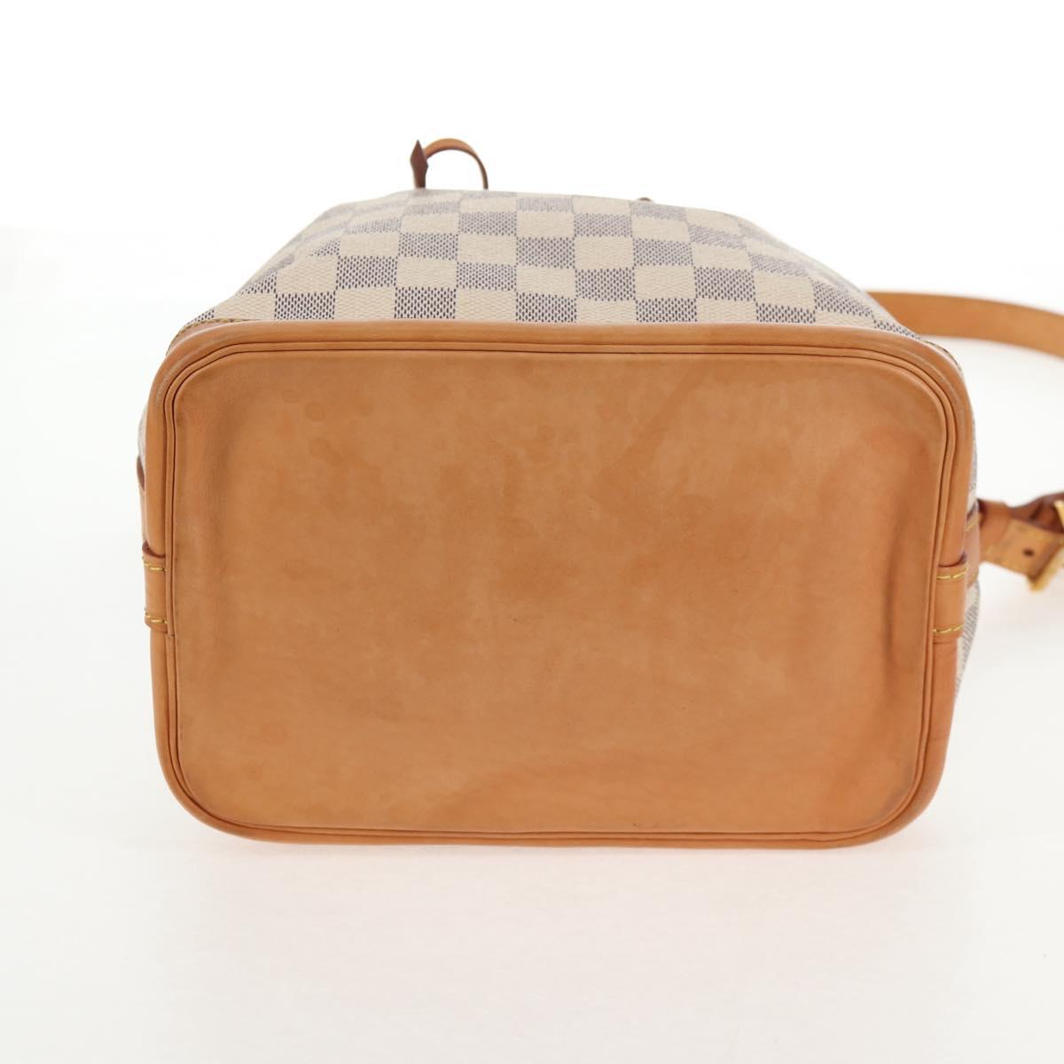 LOUIS VUITTON Damier Azur Noe BB Shoulder Bag N41220 LV Auth 137146V