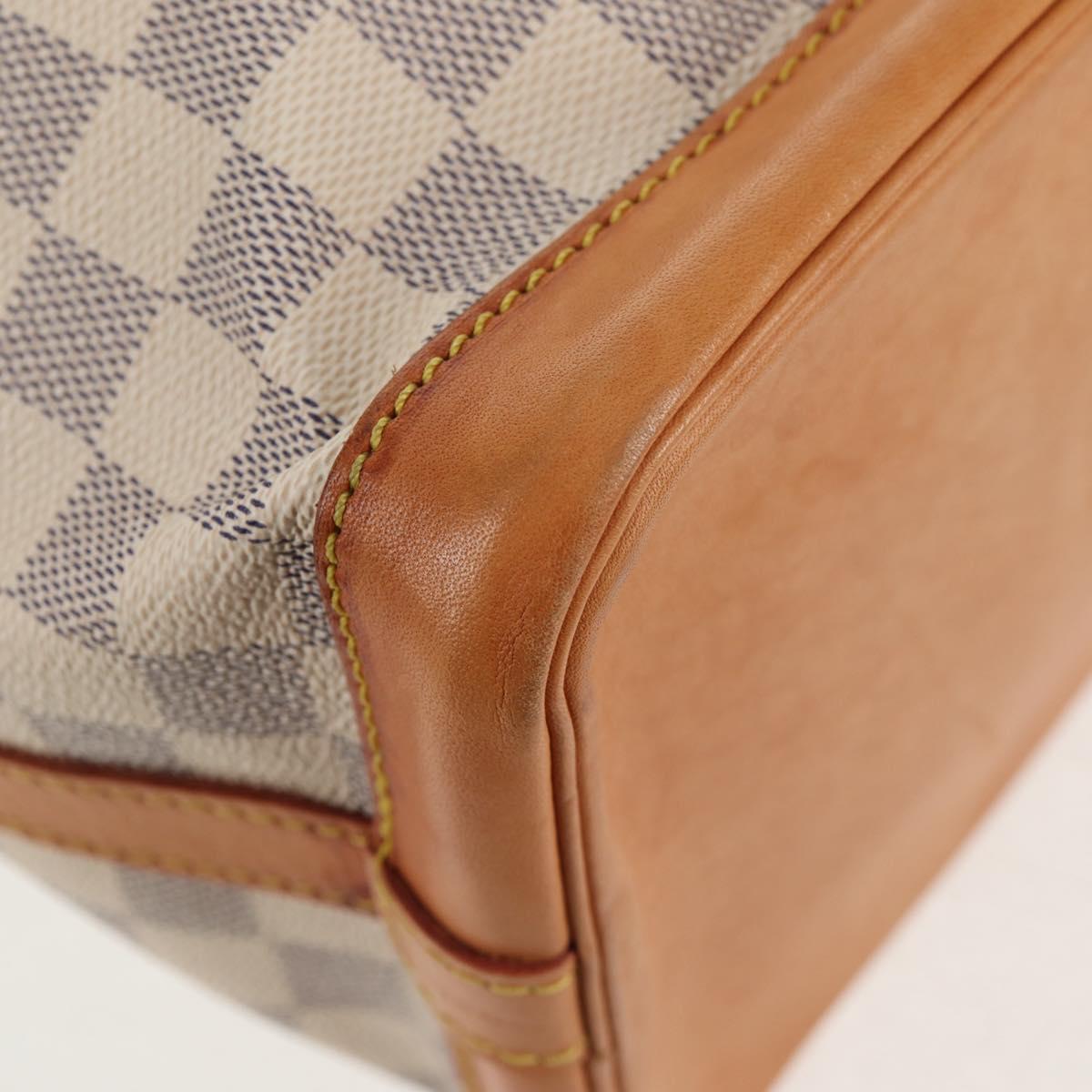 LOUIS VUITTON Damier Azur Noe BB Shoulder Bag N41220 LV Auth 137146V