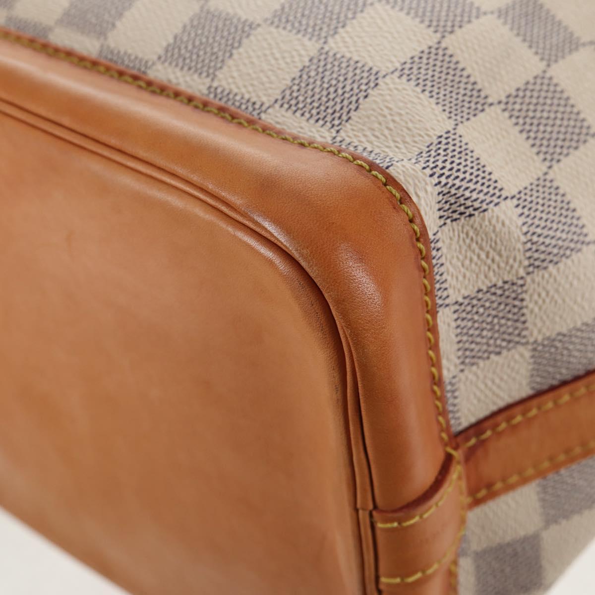 LOUIS VUITTON Damier Azur Noe BB Shoulder Bag N41220 LV Auth 137146V