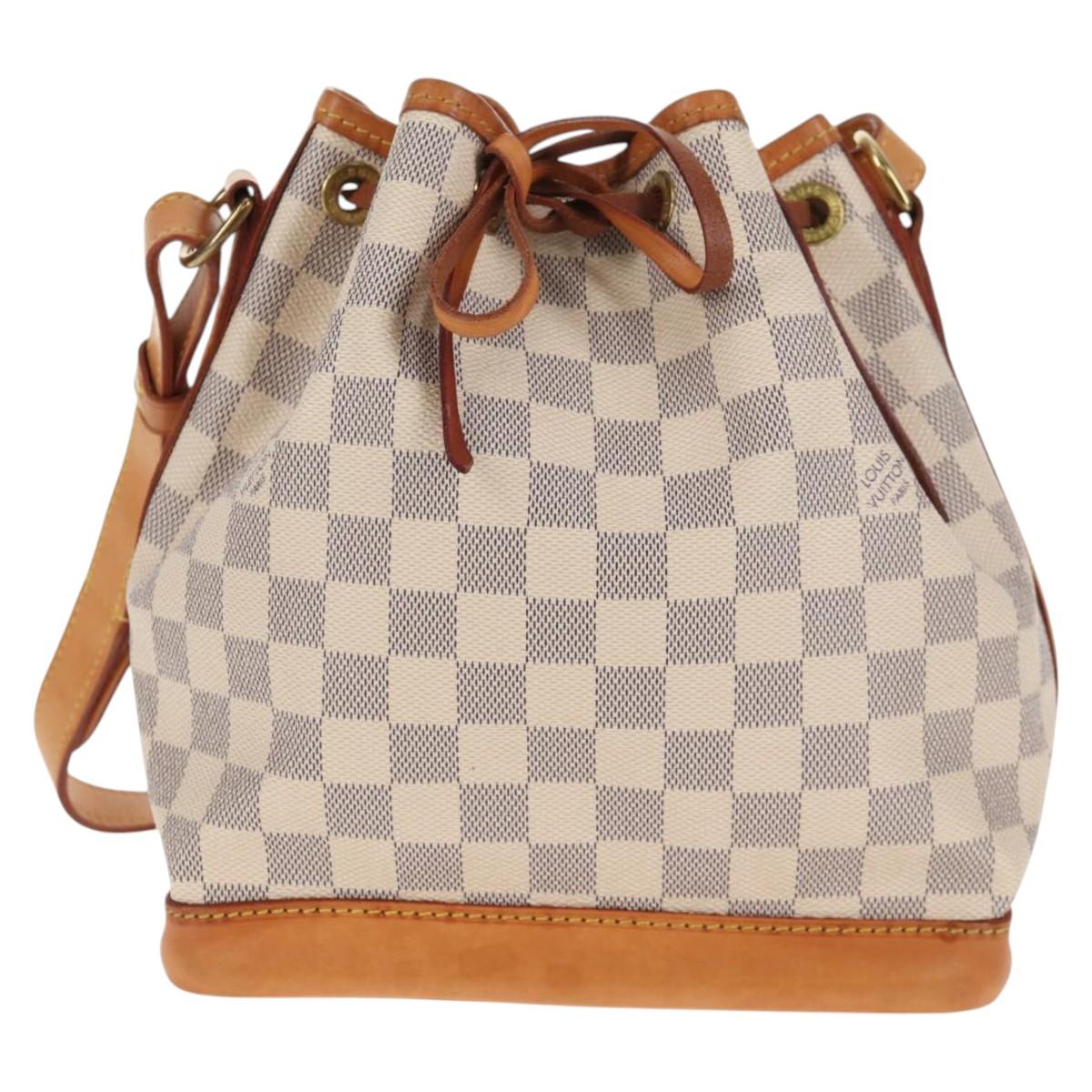 LOUIS VUITTON Damier Azur Noe BB Shoulder Bag N41220 LV Auth 137146A