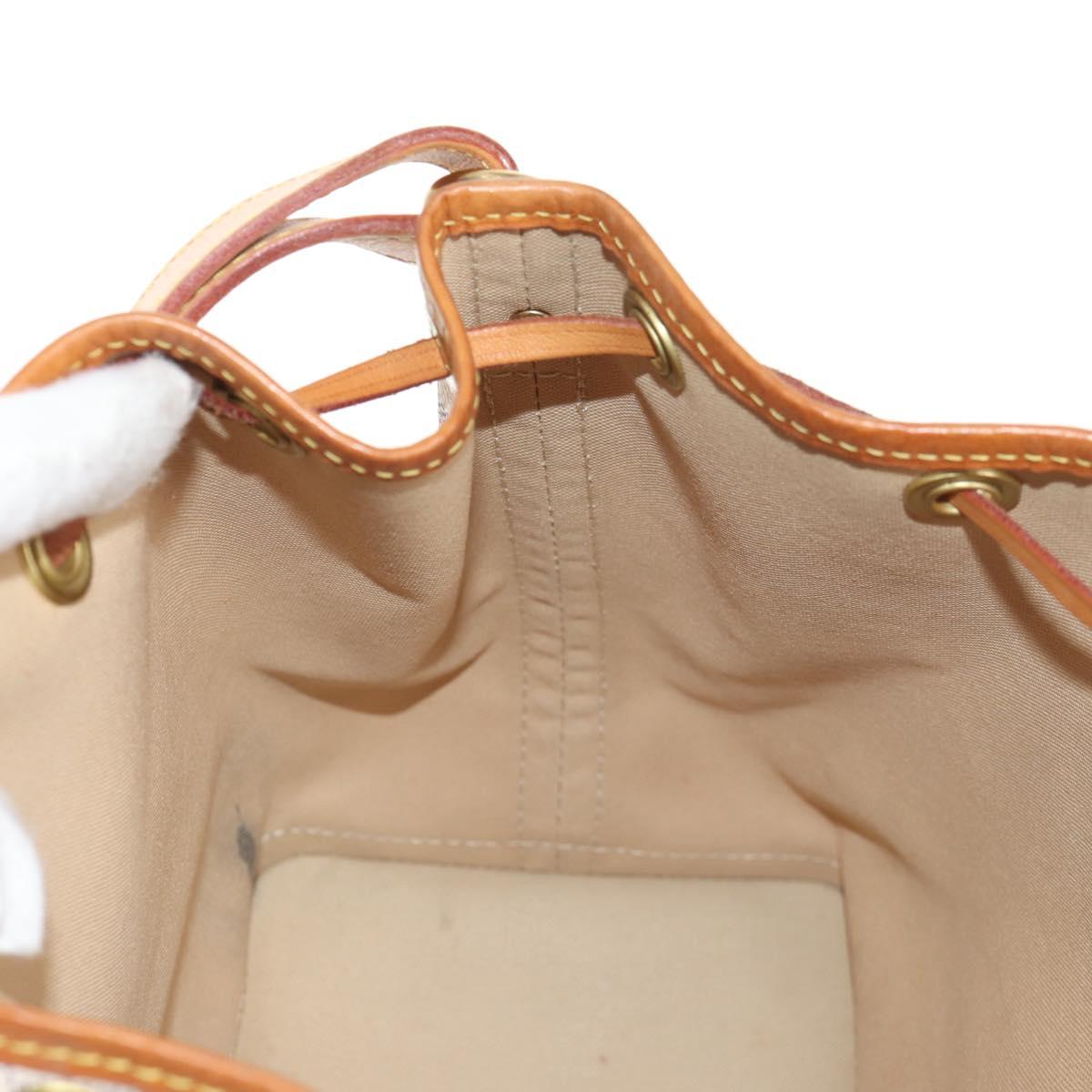 LOUIS VUITTON Damier Azur Noe BB Shoulder Bag N41220 LV Auth 137146V