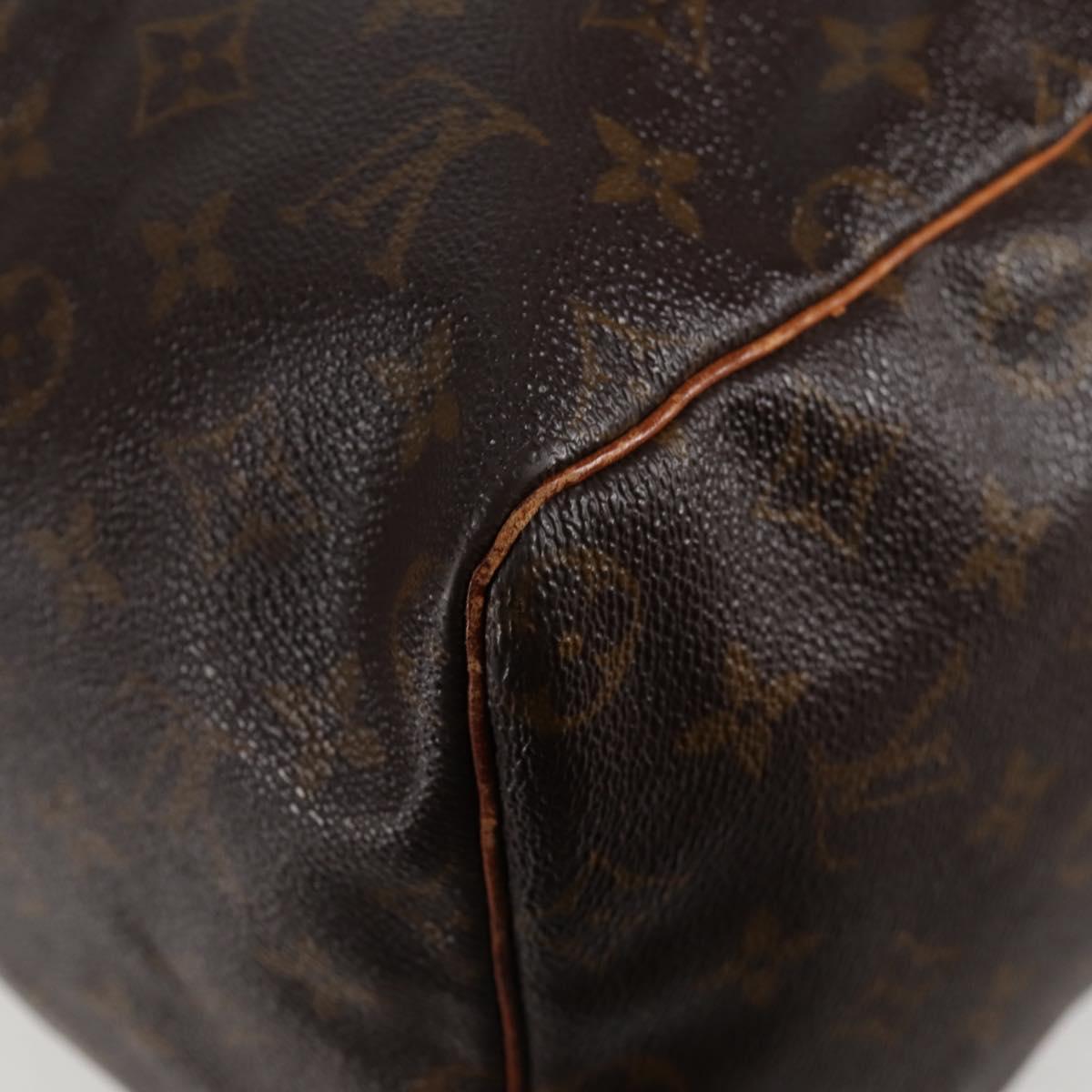 LOUIS VUITTON Monogram Speedy 40 Hand Bag M41522 LV Auth 137202