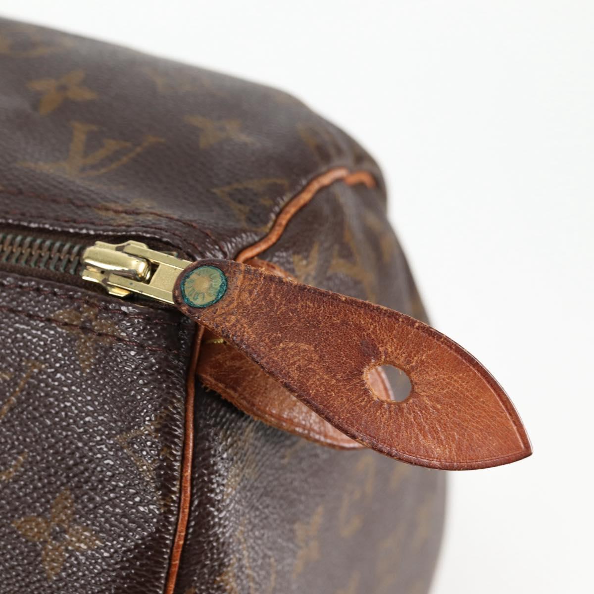 LOUIS VUITTON Monogram Speedy 40 Hand Bag M41522 LV Auth 137202