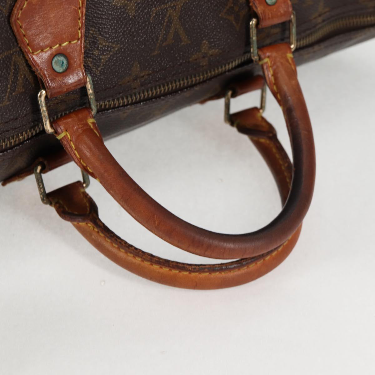 LOUIS VUITTON Monogram Speedy 40 Hand Bag M41522 LV Auth 137202