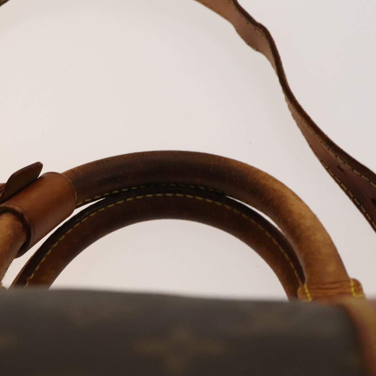 LOUIS VUITTON Monogram Keepall Bandouliere 50 Boston Bag M41416 LV Auth 137204