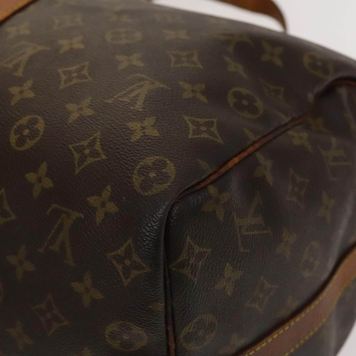 LOUIS VUITTON Monogram Keepall Bandouliere 50 Boston Bag M41416 LV Auth 137204