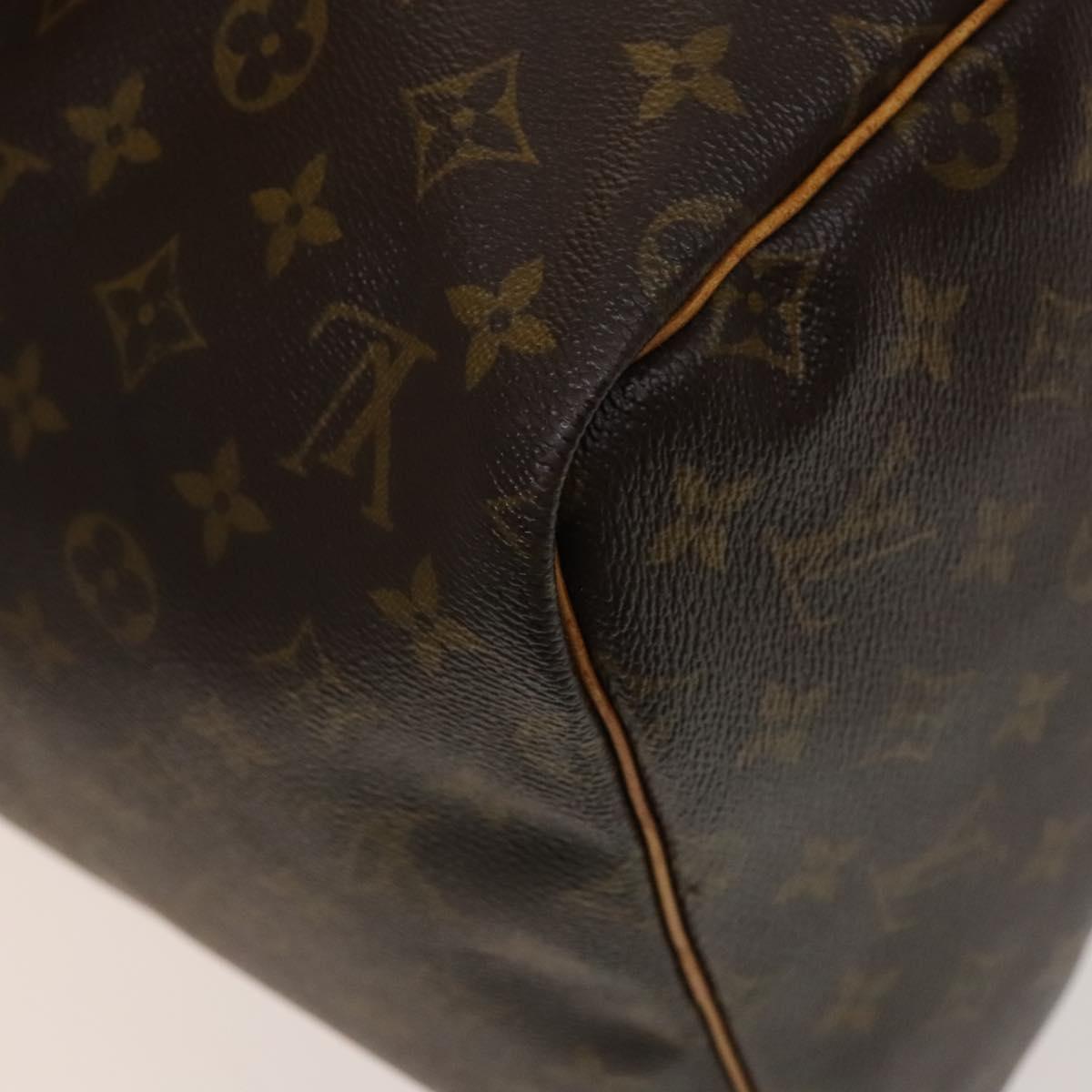 LOUIS VUITTON Monogram Keepall 55 Boston Bag M41424 LV Auth 137205