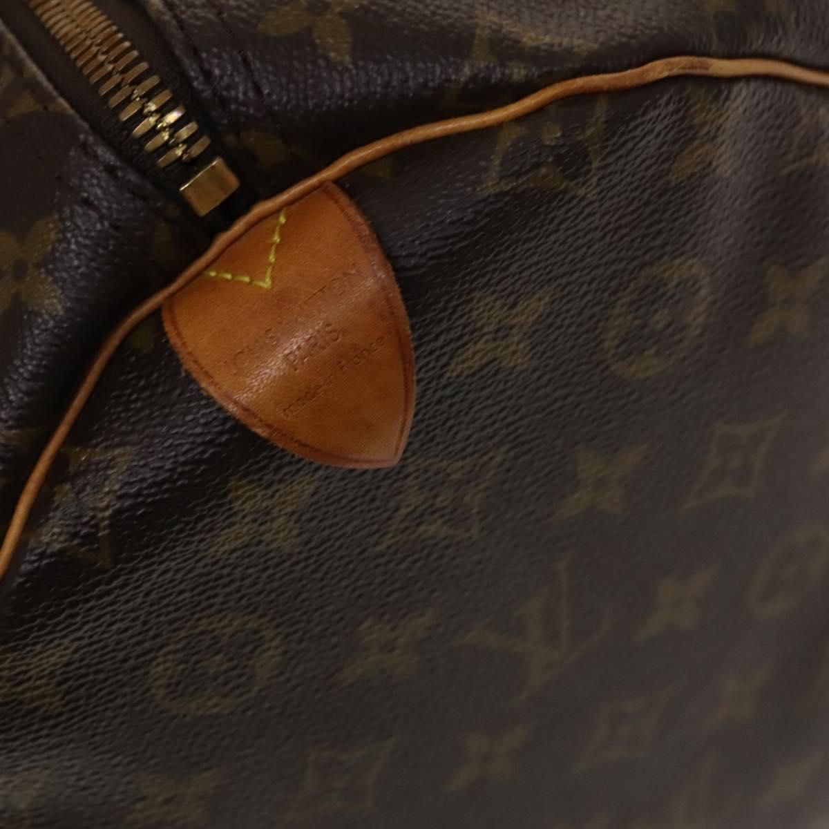 LOUIS VUITTON Monogram Keepall 55 Boston Bag M41424 LV Auth 137205