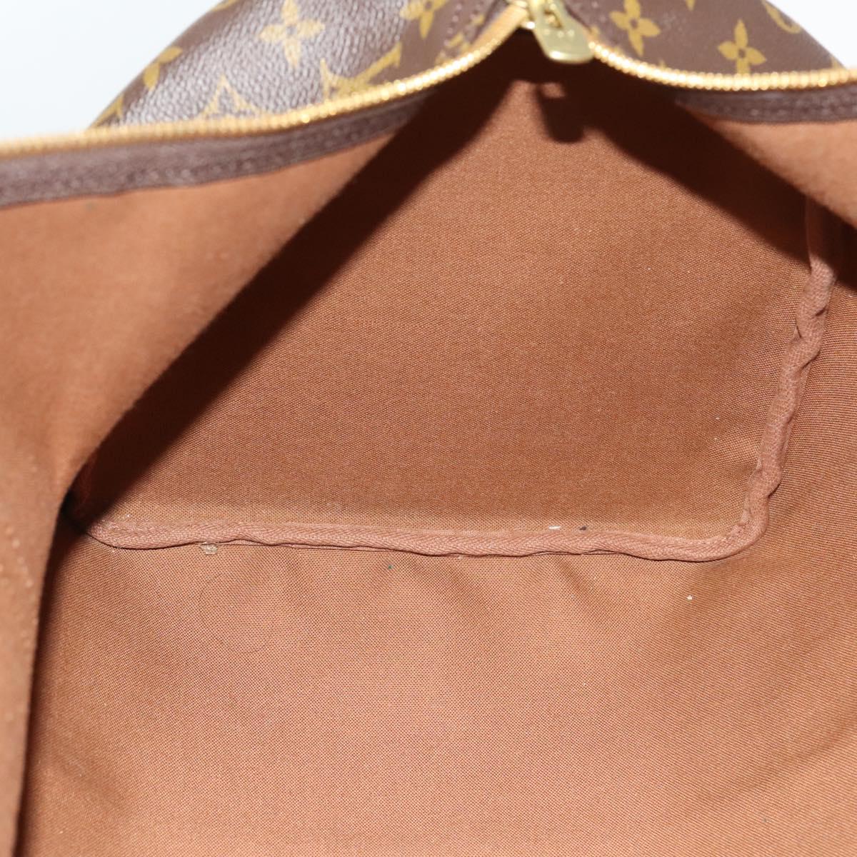 LOUIS VUITTON Monogram Keepall 55 Boston Bag M41424 LV Auth 137205