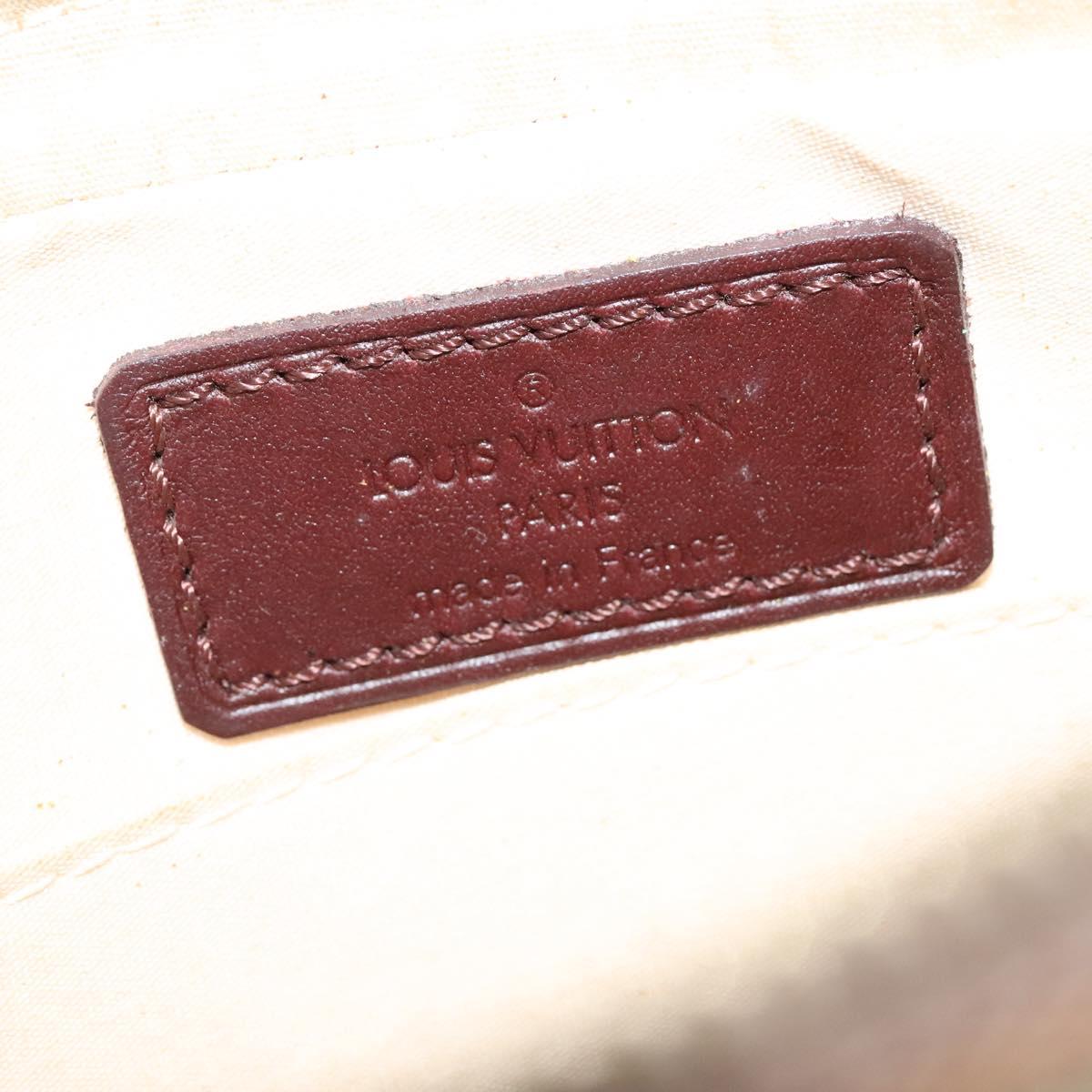 LOUIS VUITTON Monogram Mini Juliet MM Shoulder Bag Red M92219 LV Auth 137220