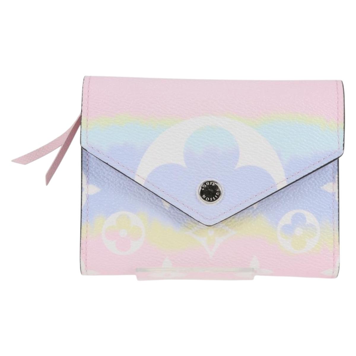 LOUIS VUITTON Monogram Escal Agenda Geod Wallet Pink M69113 LV Auth 137228SAM