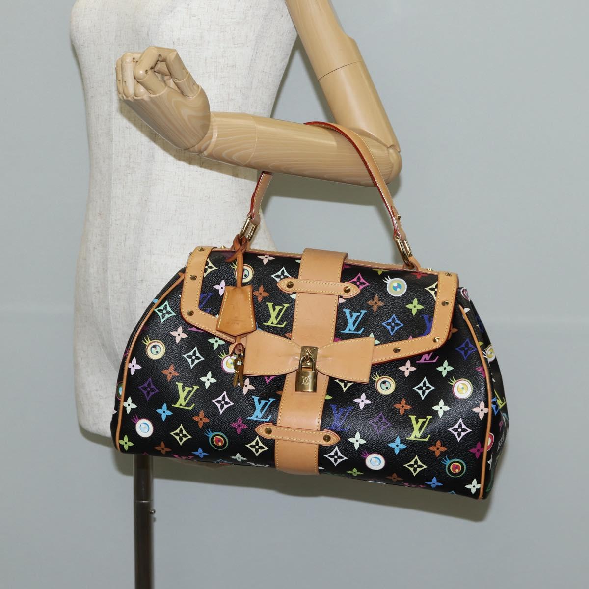 LOUIS VUITTON I Love Monogram Sack Retro GM Bag Multicolor M92052 Auth 137234SAM