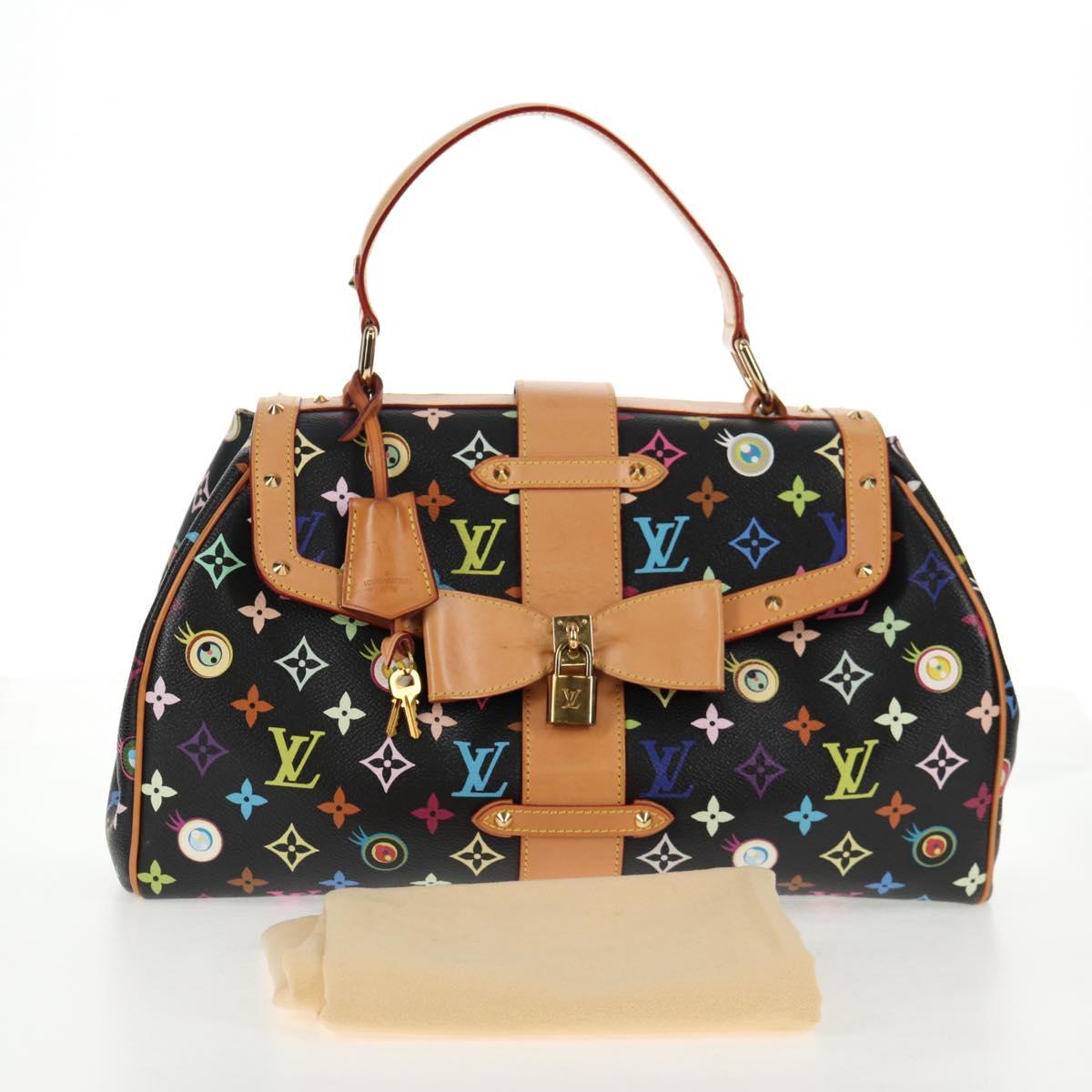 LOUIS VUITTON I Love Monogram Sack Retro GM Bag Multicolor M92052 Auth 137234M