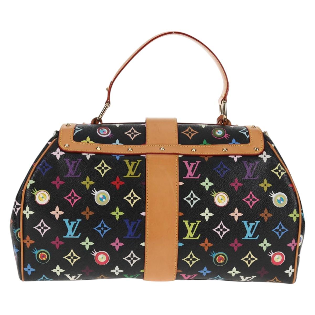 LOUIS VUITTON I Love Monogram Sack Retro GM Bag Multicolor M92052 Auth 137234M