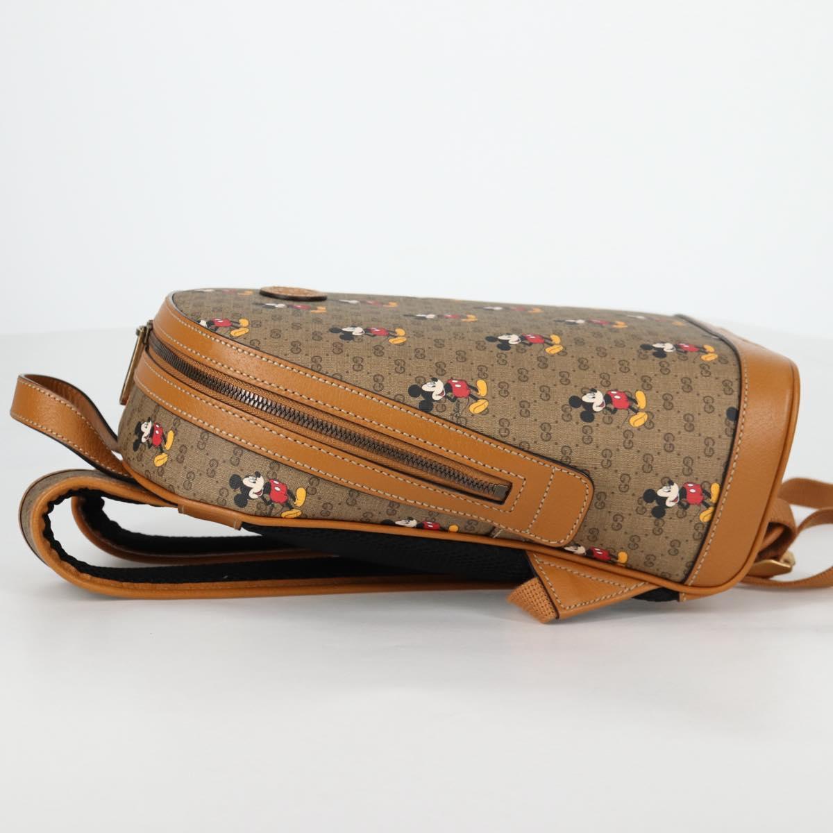GUCCI Micro GG Supreme Disney Collaboration Backpack PVC 552884 Auth 137237M