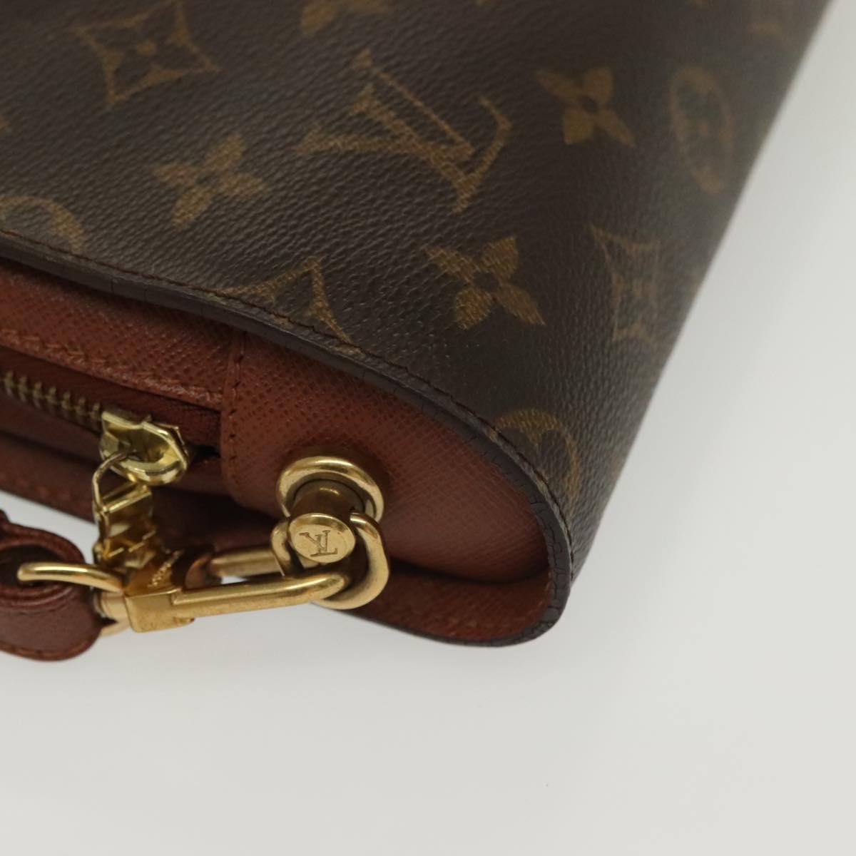 LOUIS VUITTON Monogram Orsay Clutch Bag M51790 LV Auth 137252