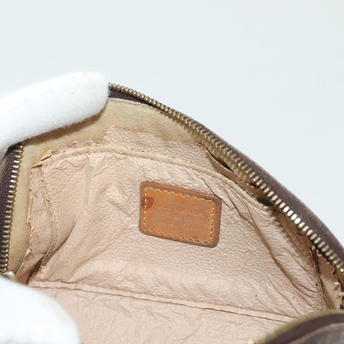 LOUIS VUITTON Monogram Pochette Cosmetic PM Pouch M43998 LV Auth 137257