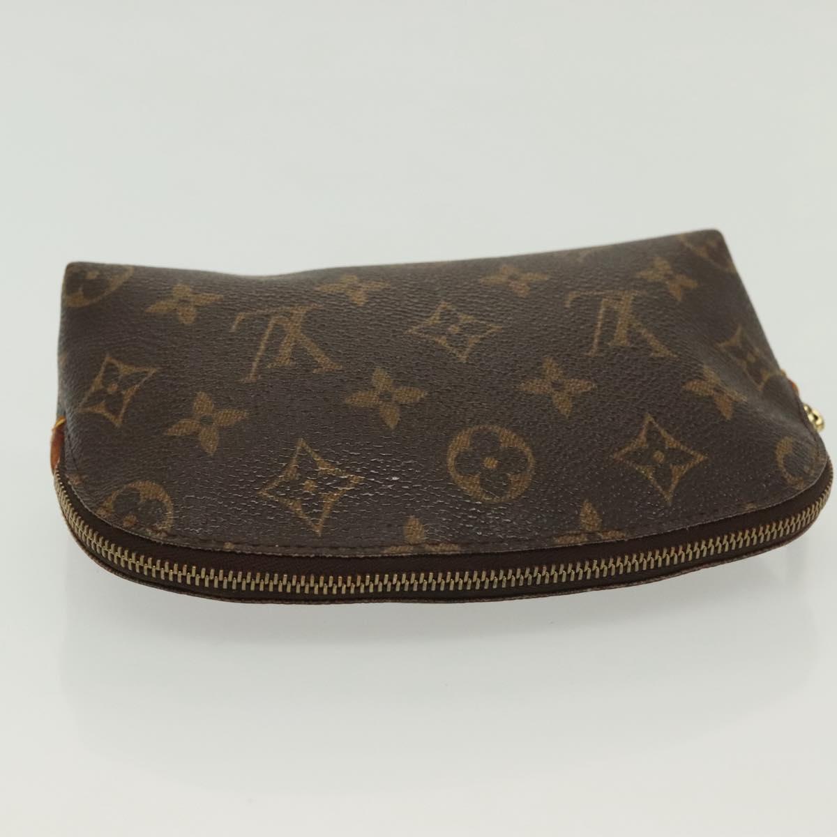 LOUIS VUITTON Monogram Pochette Cosmetic PM Pouch M43998 LV Auth 137257