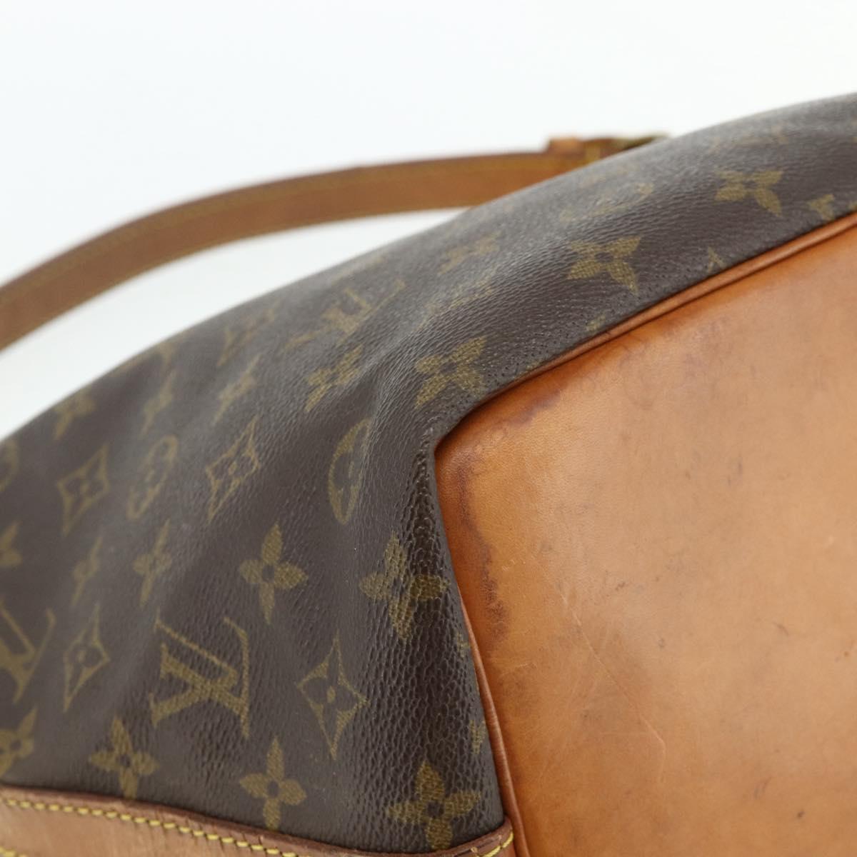 LOUIS VUITTON Monogram Petit Noe Shoulder Bag M42226 LV Auth 137263