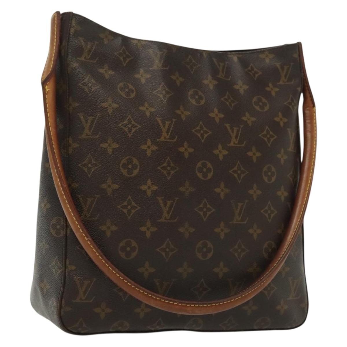 LOUIS VUITTON Monogram Looping GM Shoulder Bag M51145 LV Auth 137268