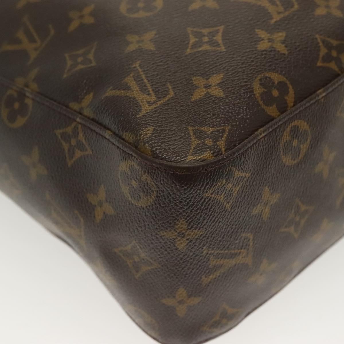 LOUIS VUITTON Monogram Looping GM Shoulder Bag M51145 LV Auth 137268