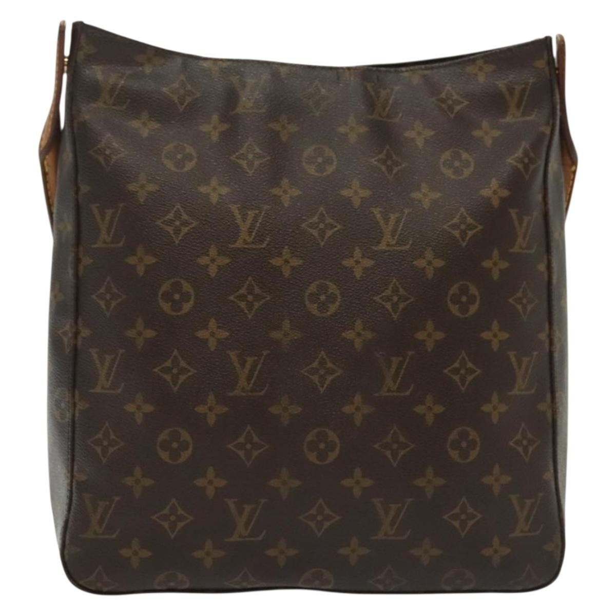 LOUIS VUITTON Monogram Looping GM Shoulder Bag M51145 LV Auth 137268