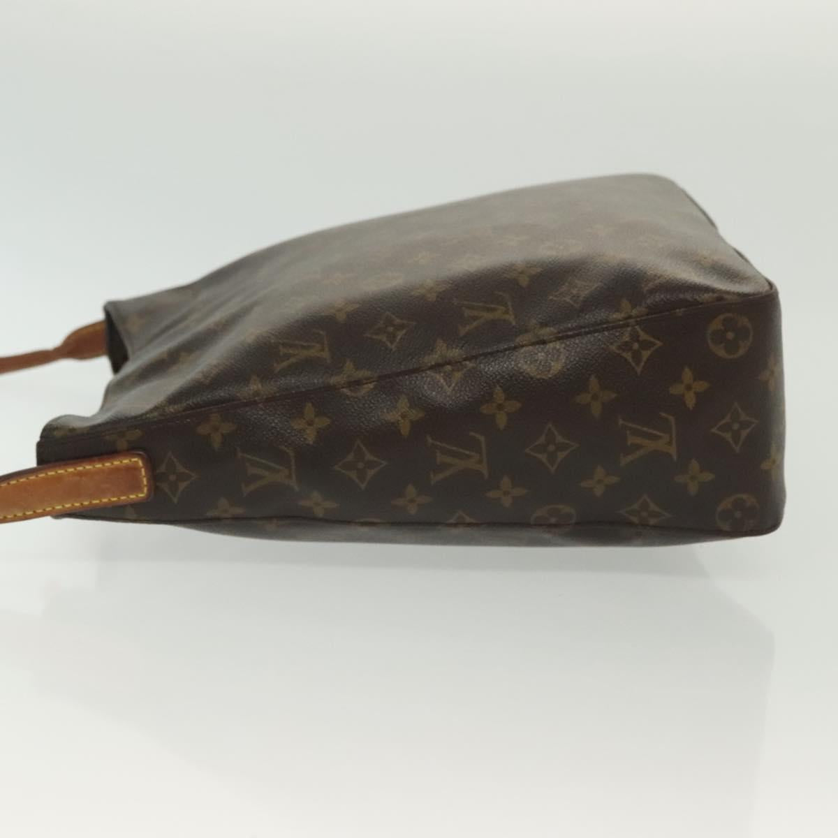 LOUIS VUITTON Monogram Looping GM Shoulder Bag M51145 LV Auth 137268