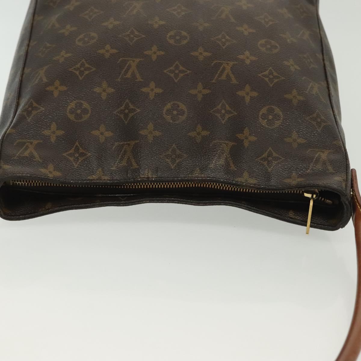 LOUIS VUITTON Monogram Looping GM Shoulder Bag M51145 LV Auth 137268