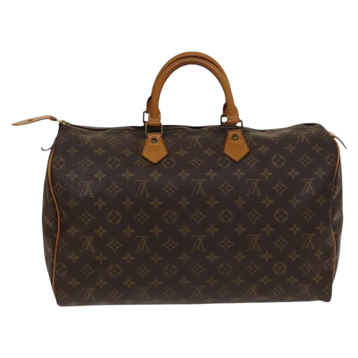 LOUIS VUITTON Monogram Speedy 40 Hand Bag M41522 LV Auth 137272