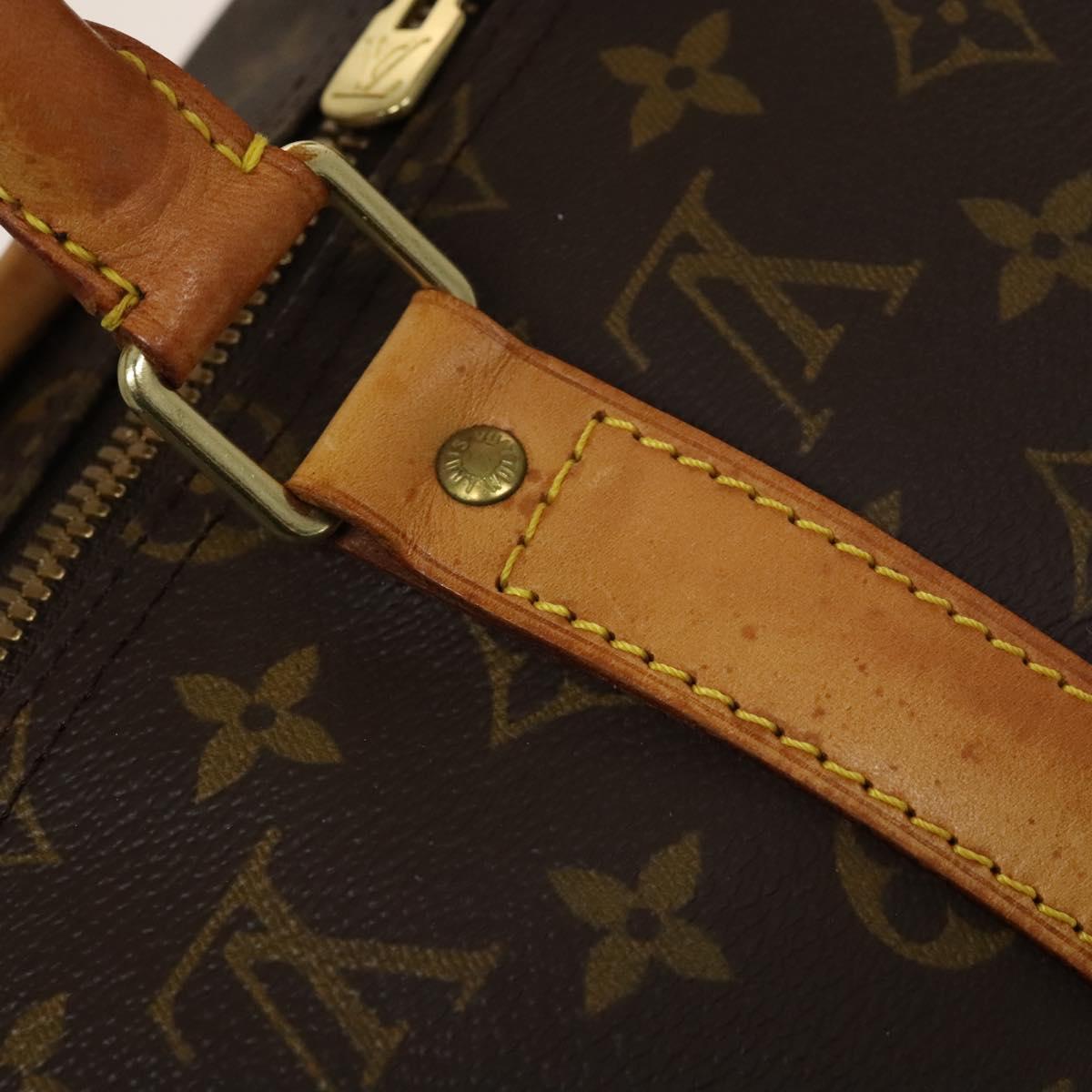 LOUIS VUITTON Monogram Keepall 50 Boston Bag M41426 LV Auth 137273