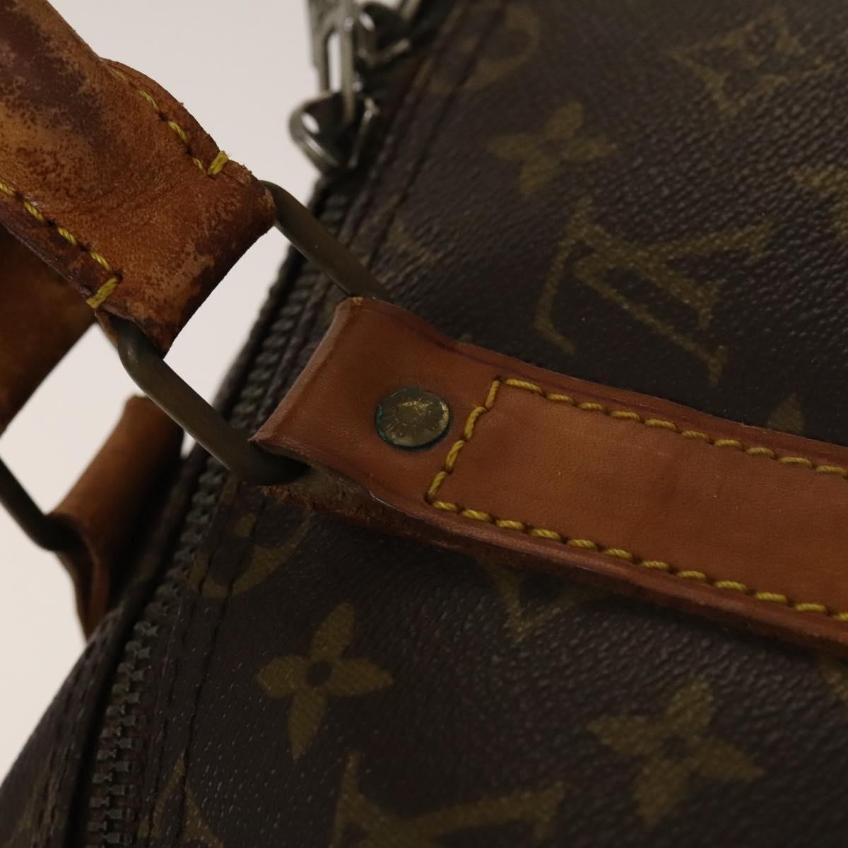 LOUIS VUITTON Monogram Keepall 50 Boston Bag M41426 LV Auth 137274