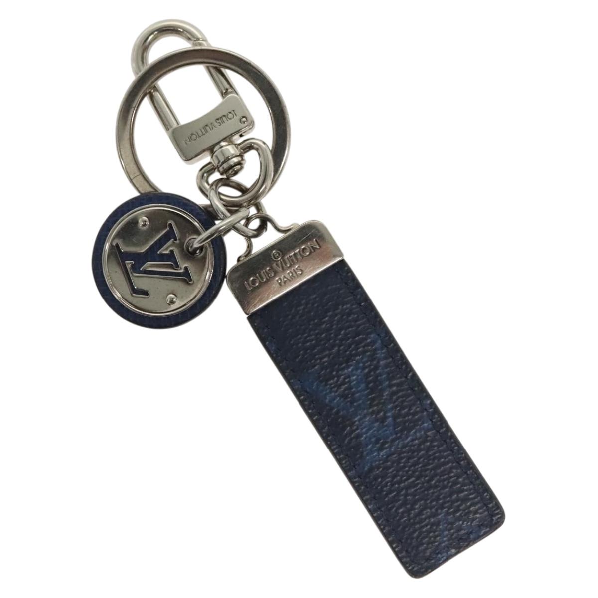 LOUIS VUITTON Taigalama Porte Cles Neo LV Club Charm Blue M69324 LV Auth 137310