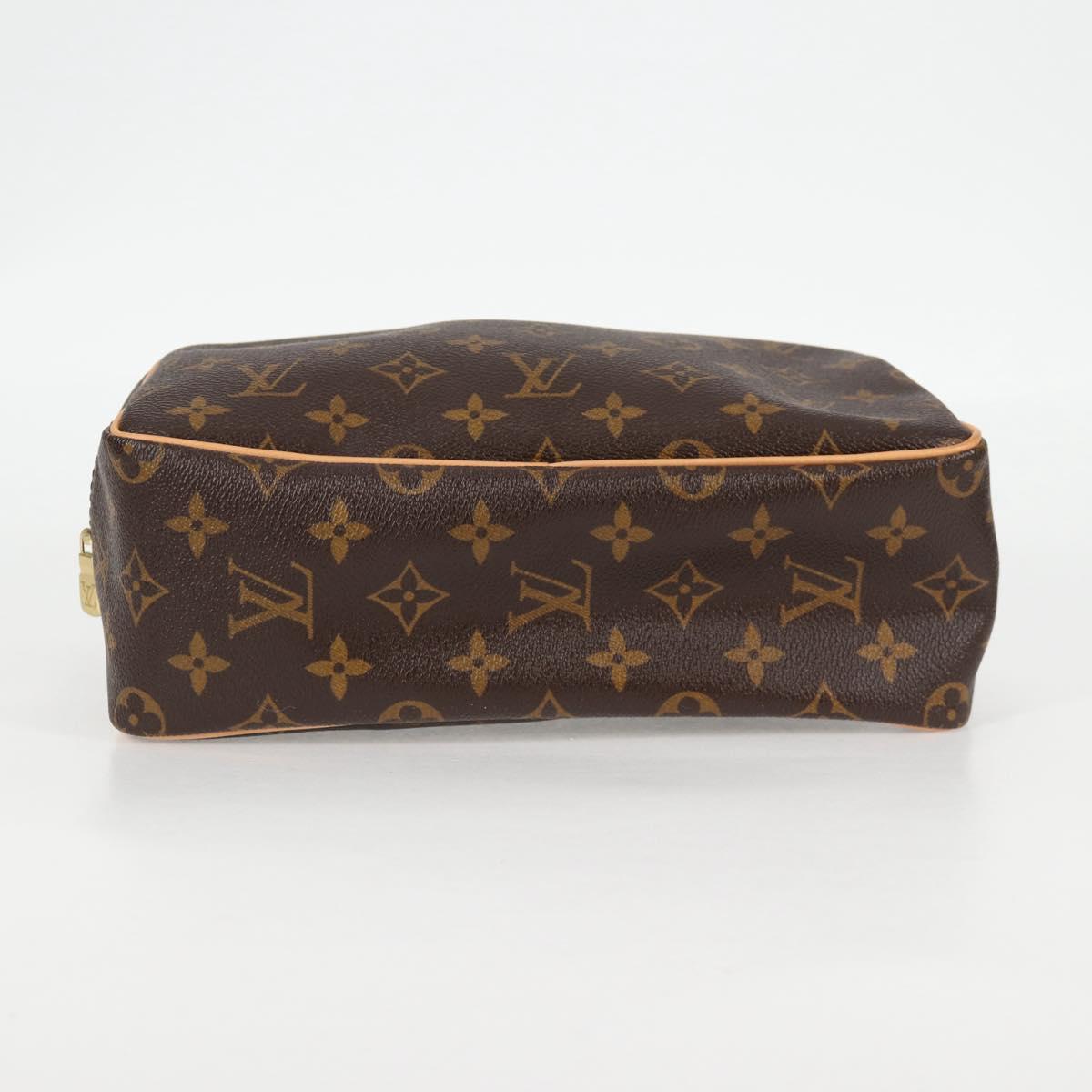 LOUIS VUITTON Monogram Trousse Toilette 25 Clutch Bag M47527 LV Auth 137320V