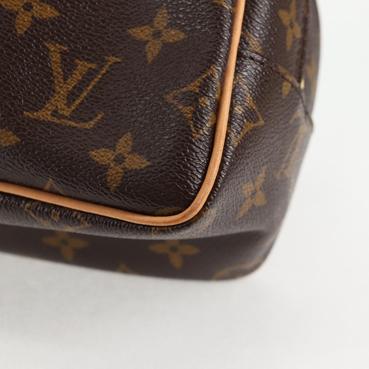 LOUIS VUITTON Monogram Trousse Toilette 25 Clutch Bag M47527 LV Auth 137320V