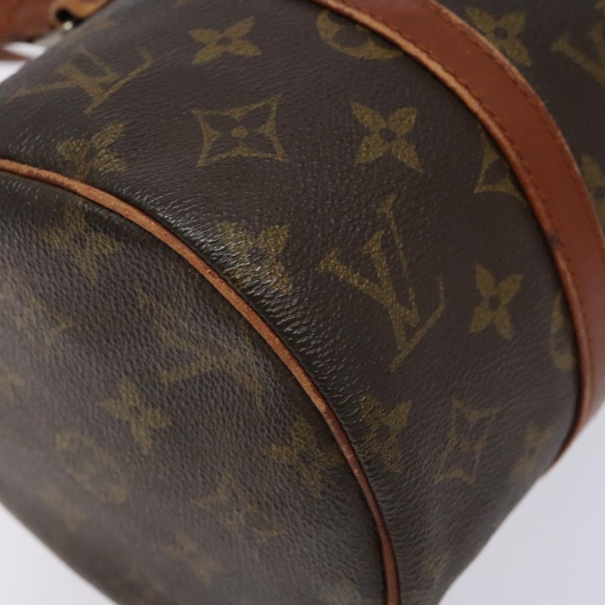 LOUIS VUITTON Monogram Papillon 26 Hand Bag Vintage M51386 LV Auth 137327