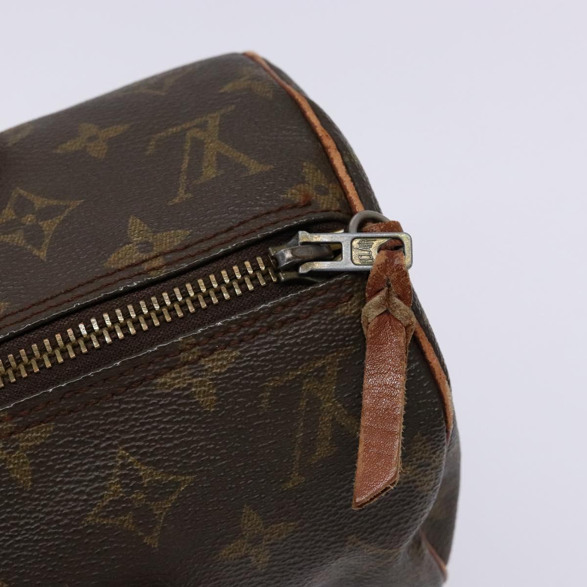 LOUIS VUITTON Monogram Papillon 26 Hand Bag Vintage M51386 LV Auth 137327