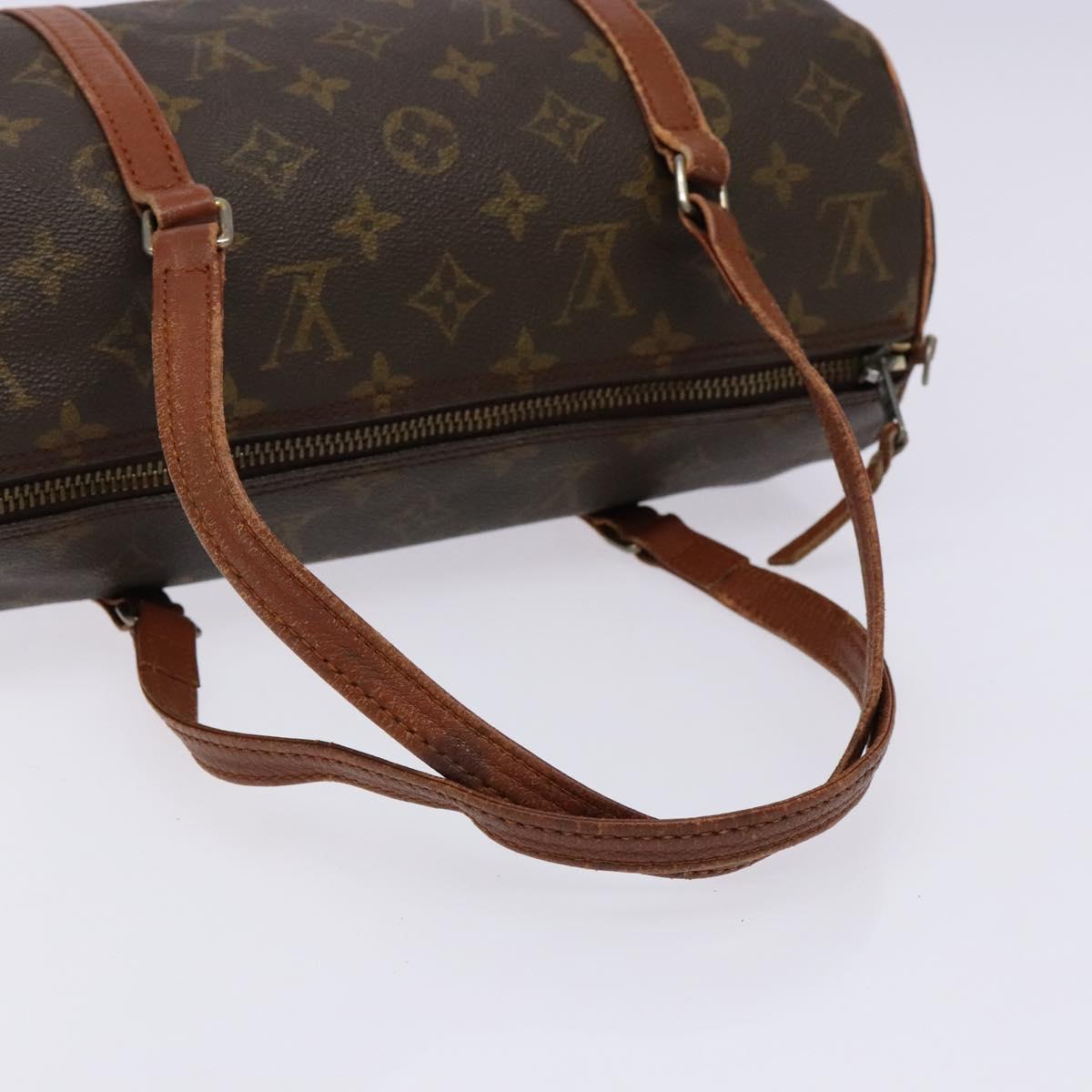 LOUIS VUITTON Monogram Papillon 26 Hand Bag Vintage M51386 LV Auth 137327
